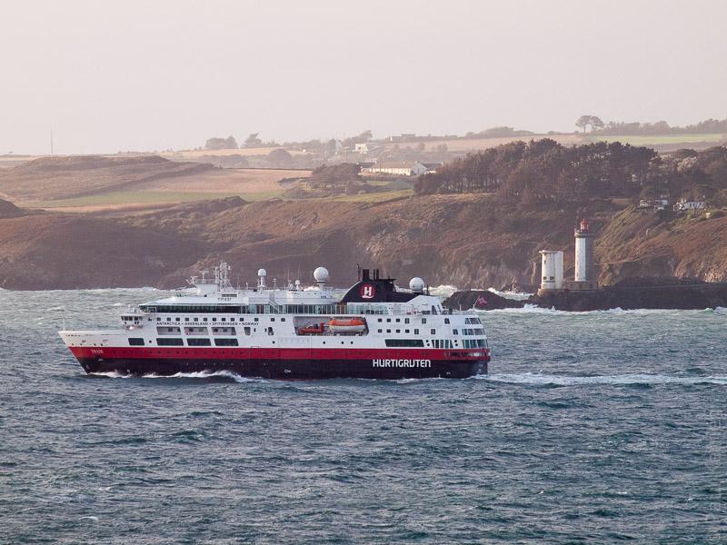 Brest : escale du MS Fram - Hurtigruten (8 photos)