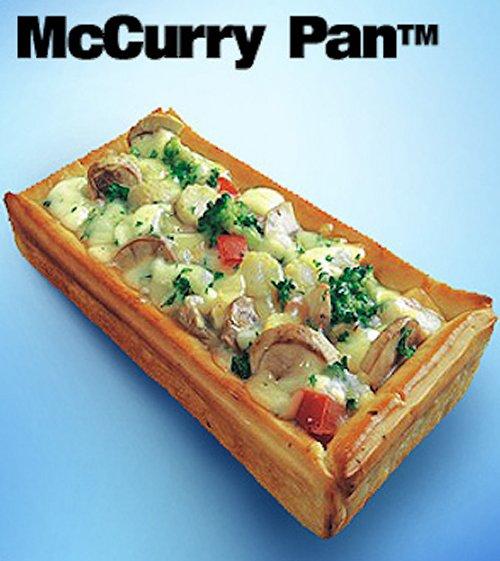 McCurry Pan (Inde)  La recette est un mélangede  poulet, légumes et curry de tomates.