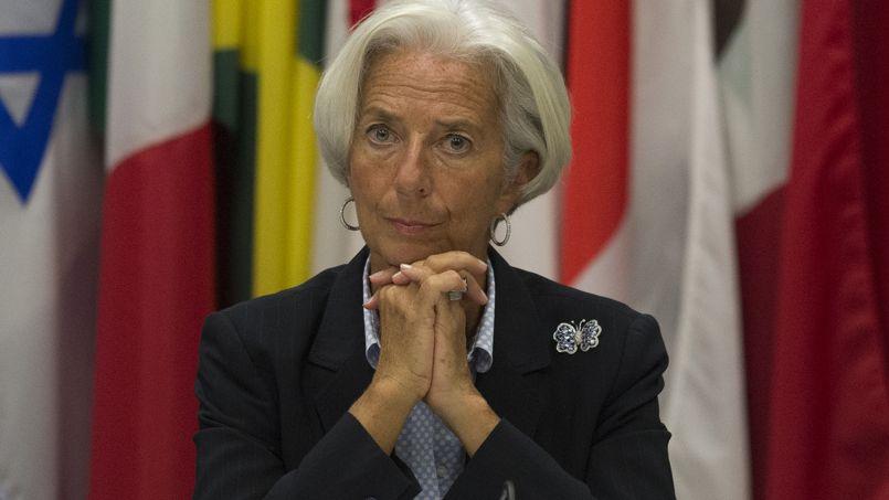 Christine Lagarde, directrice du FMI, le 8 octobre.