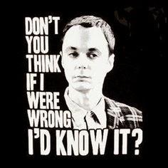Sheldon-ismes