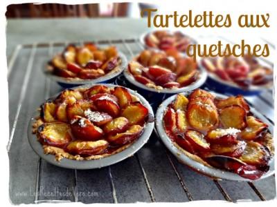 Tartelettes aux quetsches (sans gluten et sans caséine)