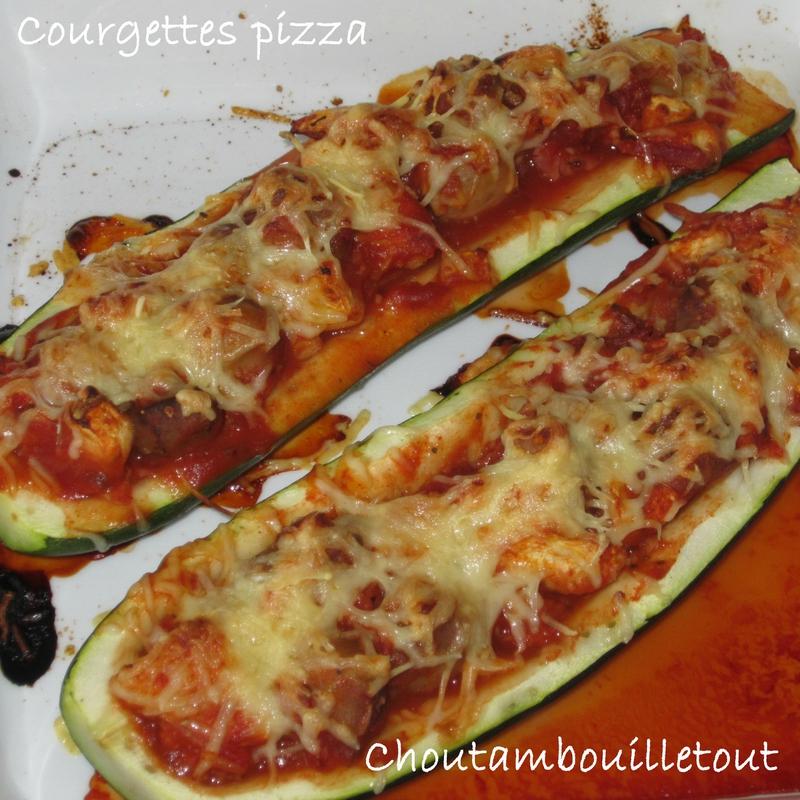 courgettes pizza