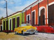 Cuba Cars, Peinture Serge Boisse