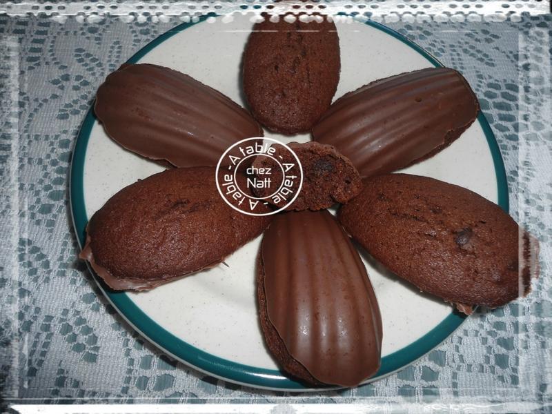 madeleines au chocolat christophe felder