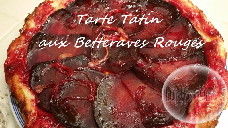 Tarte tatin aux betteraves rouges 3