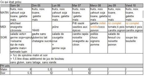Burn-out Detox. (ou comment le kiné m’a dégouté des légumes) menu alcalinisant