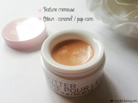 Lip butter Korres texture odeur-Minako Beauty