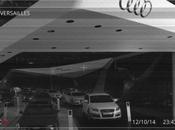 Mondial l’auto Spectacle lumière chez Audi
