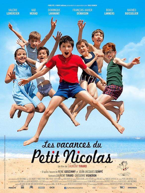 les vacances du petit nicolas affiche Les Vacances du Petit Nicolas en Blu ray & DVD [Concours Inside]