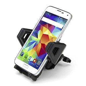 Les meilleures support auto pour Galaxy S5 Solution sécurisée et polyvalente de support de voiture.Fixée à votre grille de ventilation en quelques secondes.Installation simple, conception universelle permet de le clipper à DES GRILLES DE VENTILATION A LATTES UNIQUEMENTVue et accès pratique de...