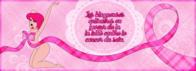 Biscuits roses Octobre rose, blogueuse 2014