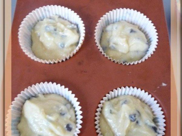 Muffins poire/chocolat