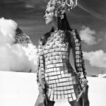 CULT : La Robe en métal de Paco Rabanne