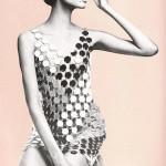 CULT : La Robe en métal de Paco Rabanne