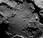 Rosetta gros plan rocher Cheops surface comète
