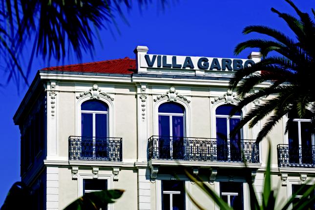 Facade de la Villa Garbo, Cannes, France