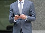 Vidéo Christian Grey recevant texto d'Ana Steele