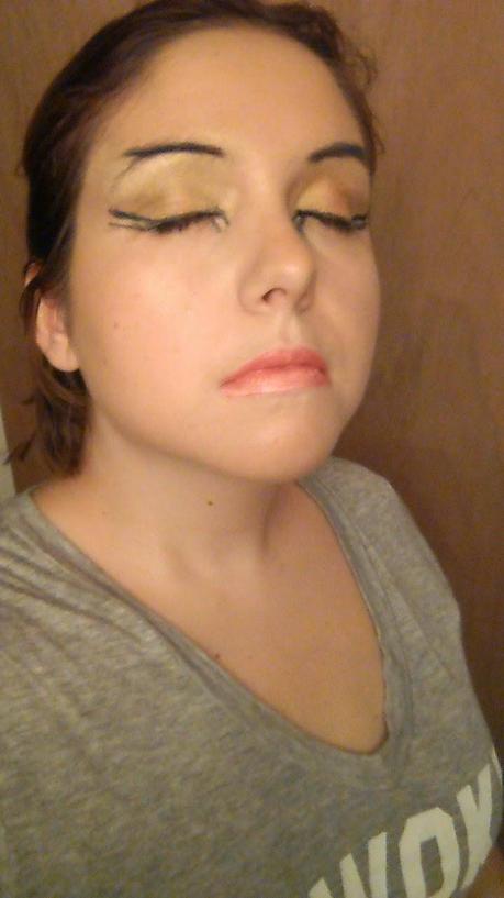 Maquillage Halloween: Nefertiti #MamanPG