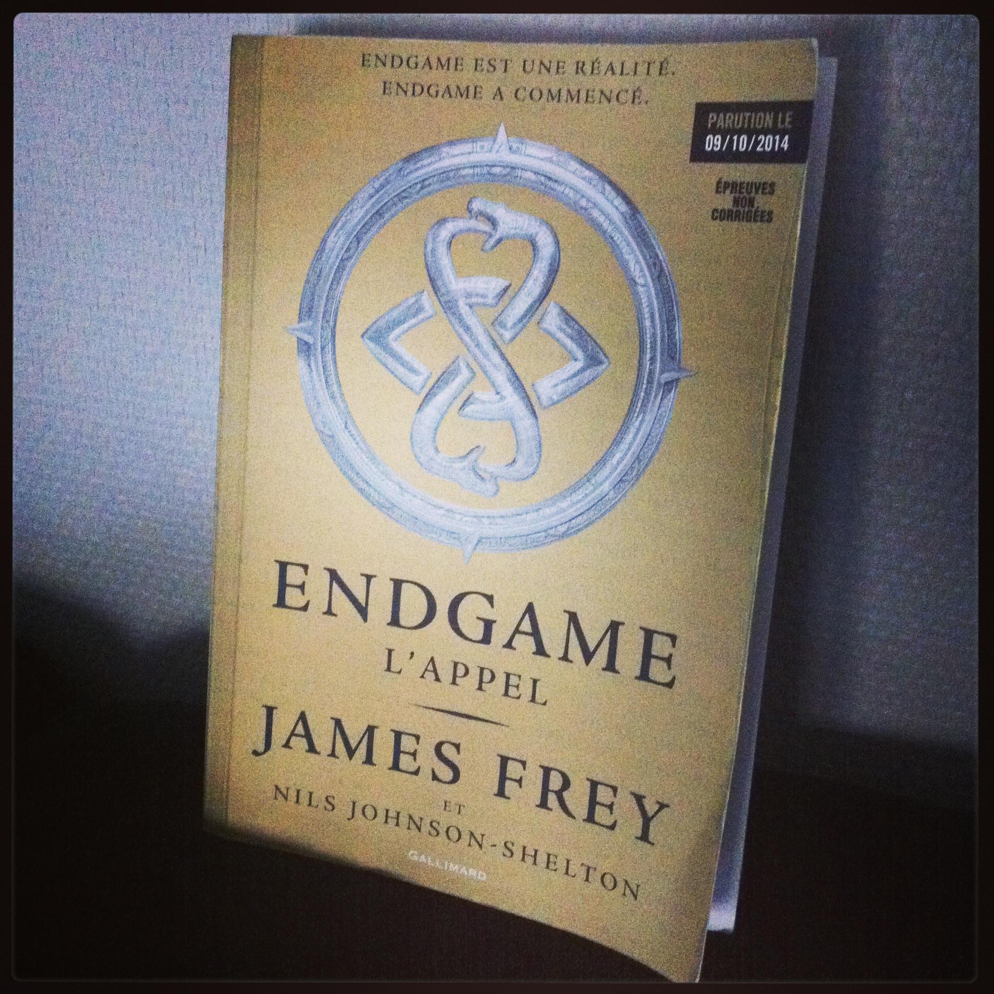 Endgame, lappel par James Frey on lit plus fort lappel james frey gallimard jeunesse fin du monde endgame dystopie adolescents 
