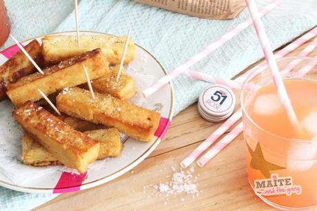 panisse pois chiche 51 rosé pastis