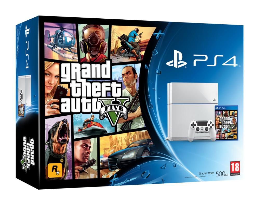 Annonce des packs PS4 GTA V‏