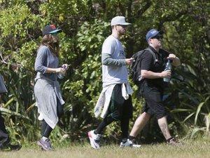 Photos: Justin et Jessica à Whatipu (13/10/2014)