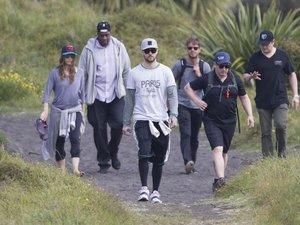 Photos: Justin et Jessica à Whatipu (13/10/2014)