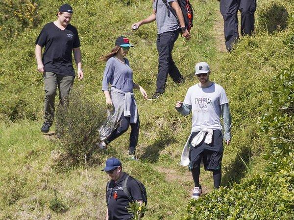 Photos: Justin et Jessica à Whatipu (13/10/2014)