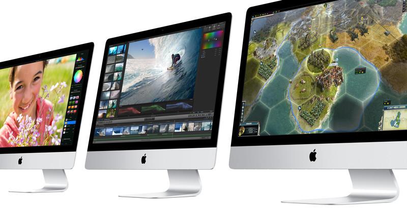Apple intègre l’écran Retina à sa gamme d’iMac
