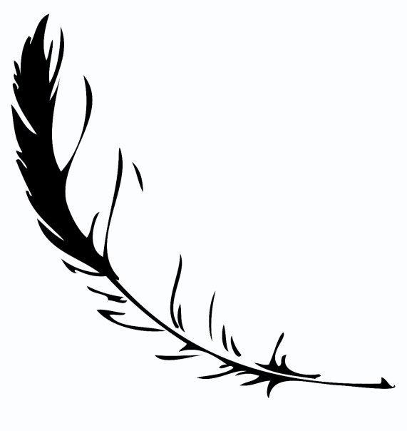 modele_tatouage_plume_fine_noire