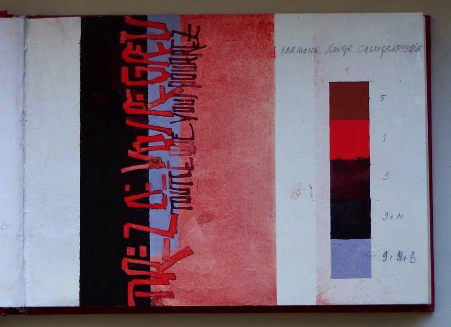 Etudes de couleurs pigmentaires 7.