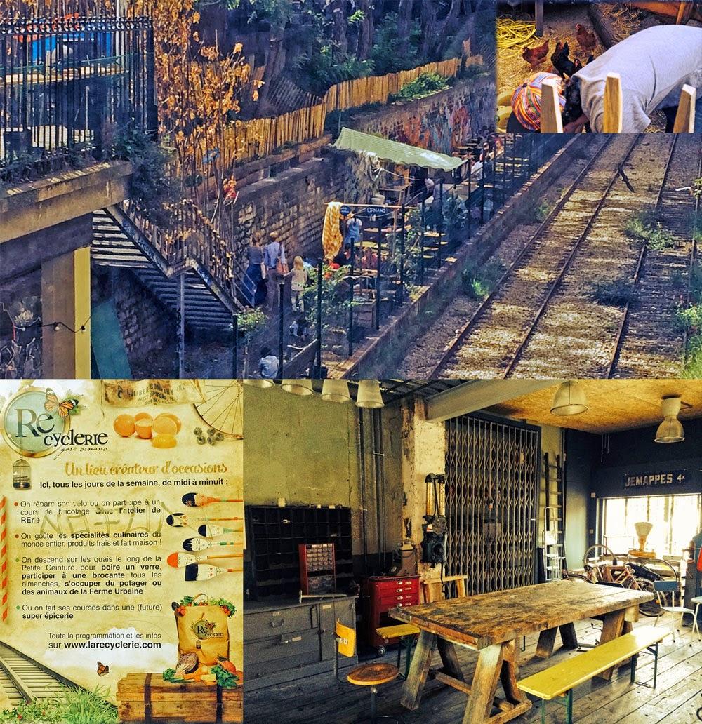 RECYCLER UNE GARE EN UN COCKTAIL BOURGEOIS-BOHÊME