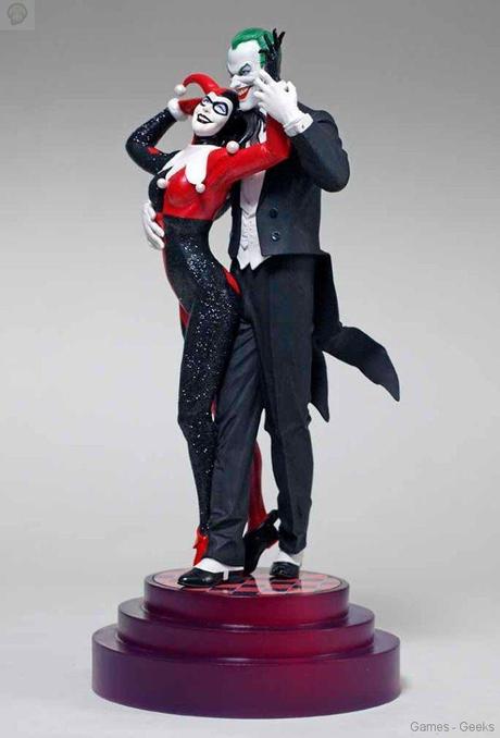 statuette joker harley quinn 04 Figurine : Le Joker et Harley  joker Harley Quinn figurine 