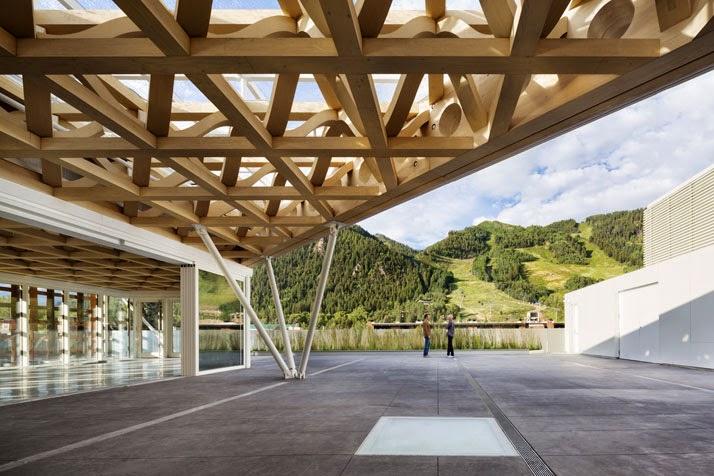 Shigeru Ban habille délicatement le nouveau Aspen Art Museum, au Colorado - Architecture