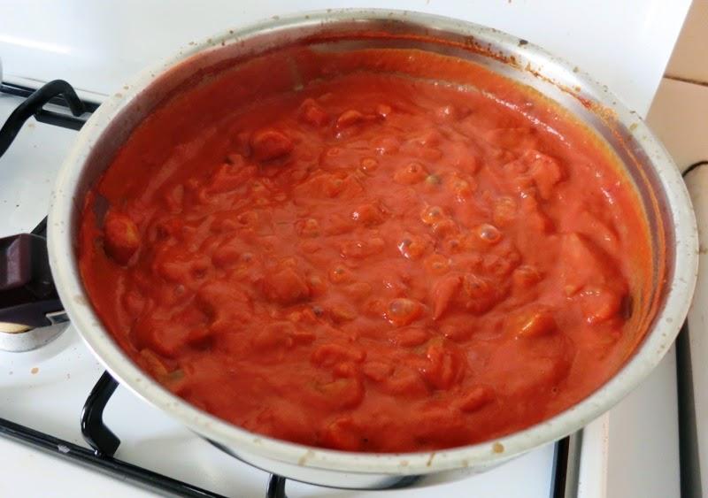 Fusilli à la sauce tomate & champignons