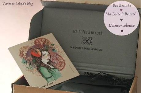 spoilers box beauté : ma boîte à beauté Octobre L'Ensorceleuse carla cartagena