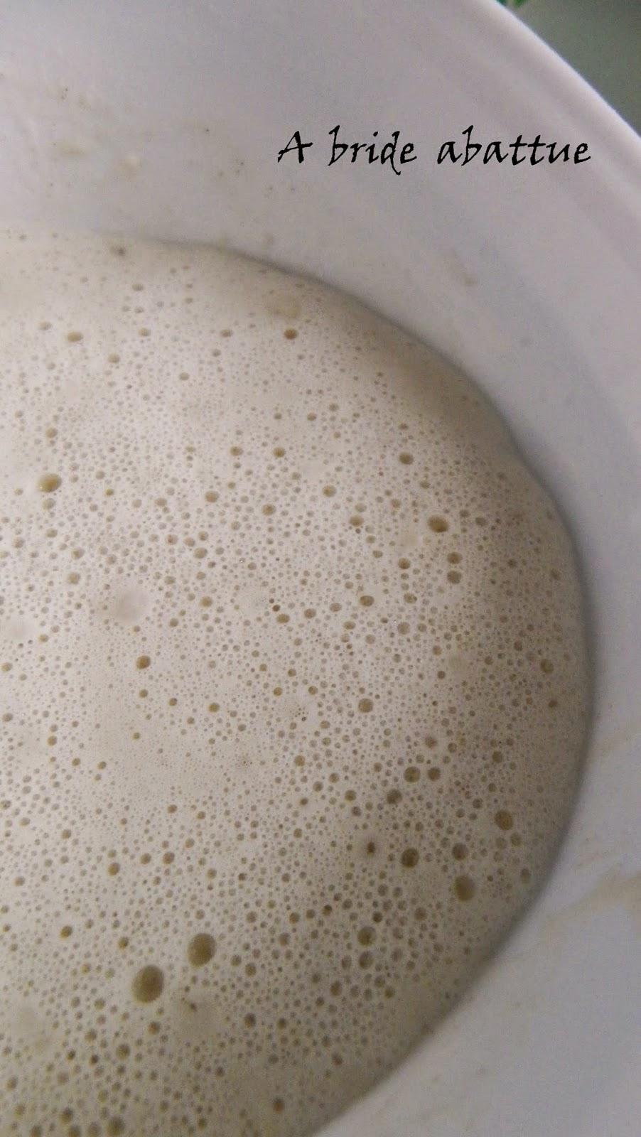 Un clafoutis avec du levain pourquoi pas ...