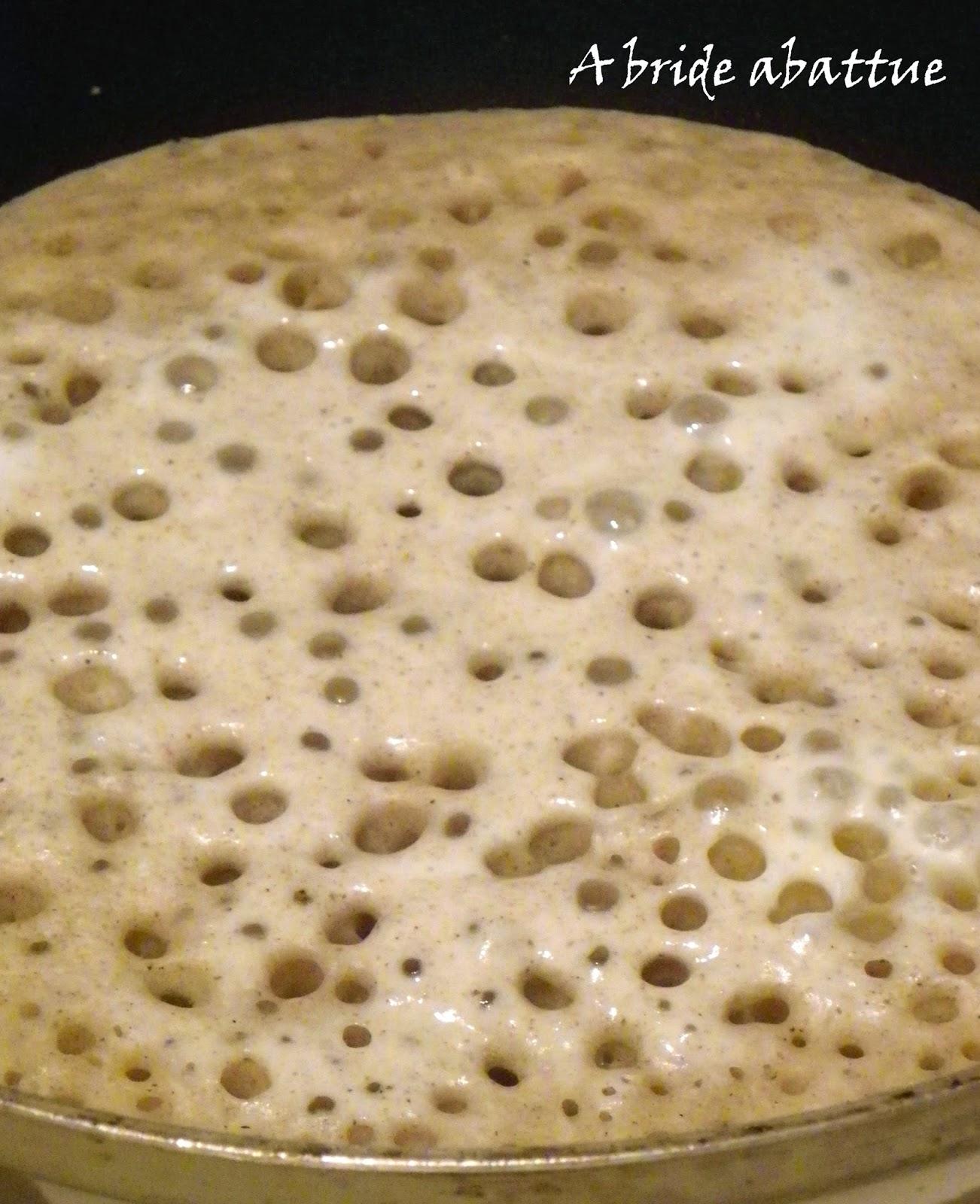 Un clafoutis avec du levain pourquoi pas ...