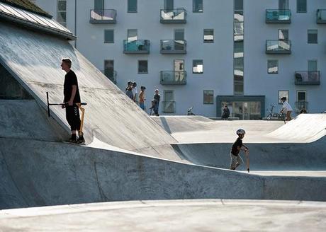 Le skatepark outdoor et indoor danois conçu par CEBRA - Architecture