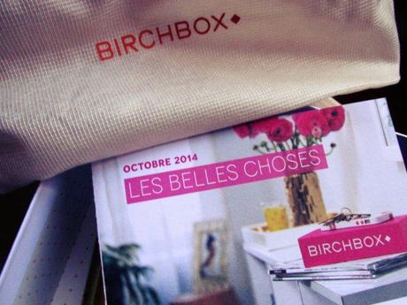 Birchbox les belles choses octobre