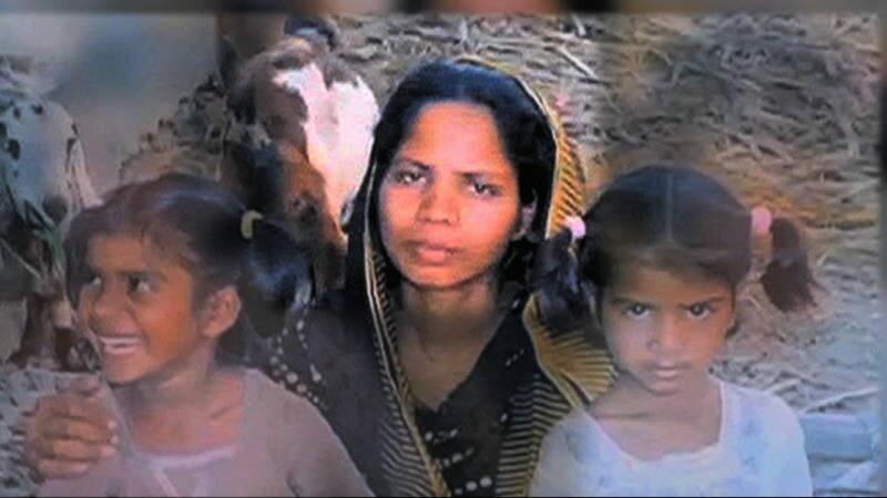 Asia Bibi condamnée à mort pour blasphème, pour une pensée libre.