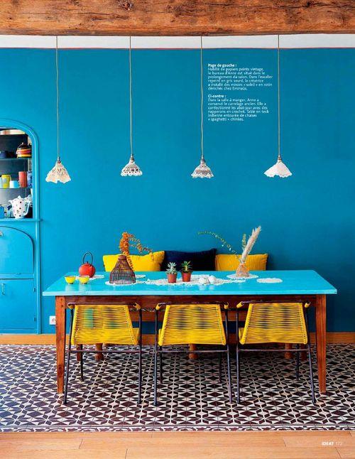 25 idées de cuisine bleue !