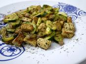 RECETTE VEGAN Poêlée courgette tofu fines herbes