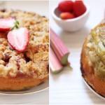 Gâteau fondant aux pommes : linvisible gateau reversible renverse rhunarbe crumble fraises martha stewart 150x150 Gâteau fondant aux pommes : linvisible