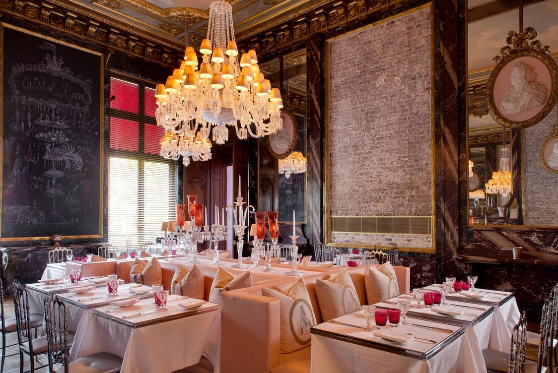 Restaurant Cristal Room ©Jérôme Mondière