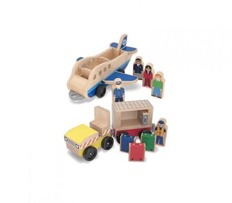 Les jouets intemporels de MELISSA & DOUG (# concours) wood-plane-luggage-carrier-set-12pce.jpg