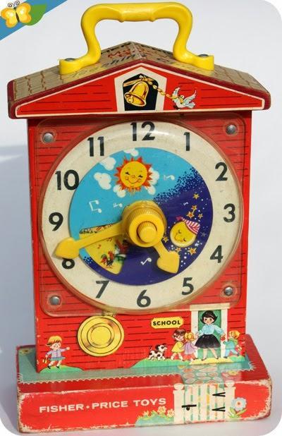 L'horloge - Teaching Clock - Music Box de Fisher-Price