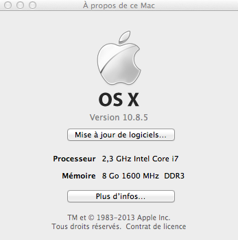Verifier version OS X