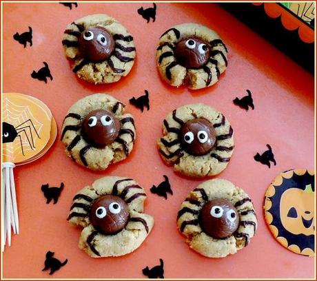 biscuits araignées