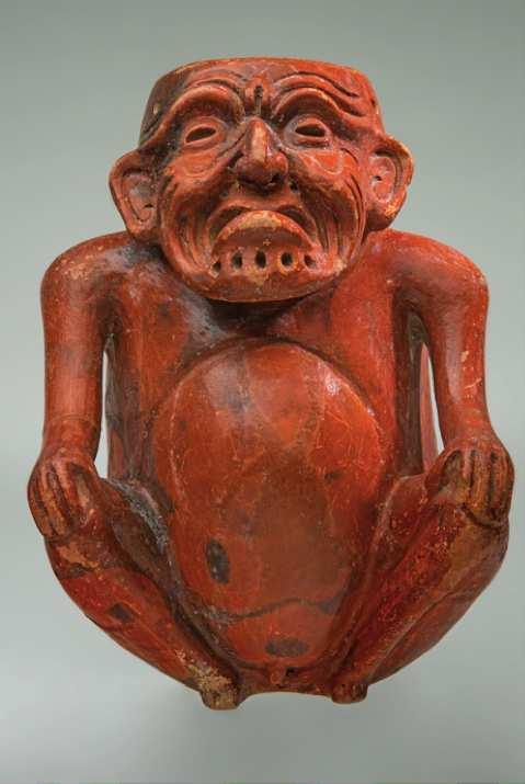 Pot anthropomorphe © Museo Nacional de Antropología, Mexico, Mexique